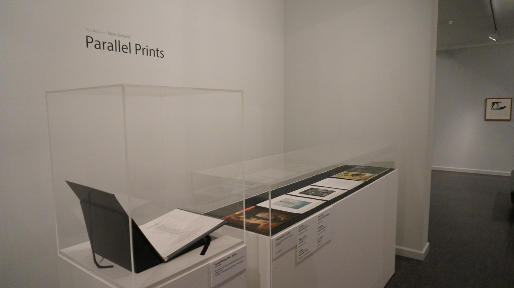 The NZ/UK Parallel Prints portfolio on show in Ballarat