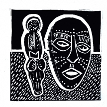 Steven Mumberson. Prime. Linocut